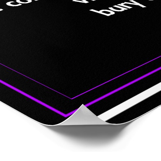 ポスター – 慈悲的作品 (角)