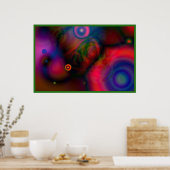 ポスター_抽象芸術アート ポスター (キッチン)