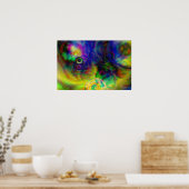 ポスター_抽象芸術アート ポスター (キッチン)