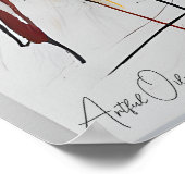 ポスター |抽象芸術アート | AIコンテンツ (角)