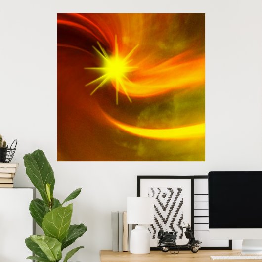 ポスター – 抽象芸術 (ホームオフィス)