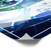 ポスター – 抽象芸術 (角)