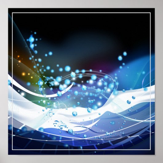 ポスター – 抽象芸術 (正面)