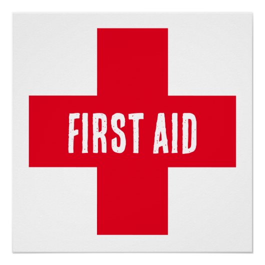ポスター – 救急赤十字 (正面)
