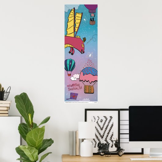 ポスター – 散水 (ホームオフィス)