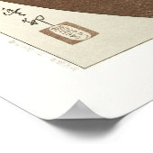 ポスター:日本のファインアート:大原小村:ツツツジ ポスター (角)