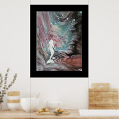 ポスター.星雲の人魚と人魚 ポスター (キッチン)