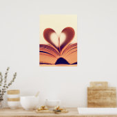 ポスター…本好き ポスター (キッチン)