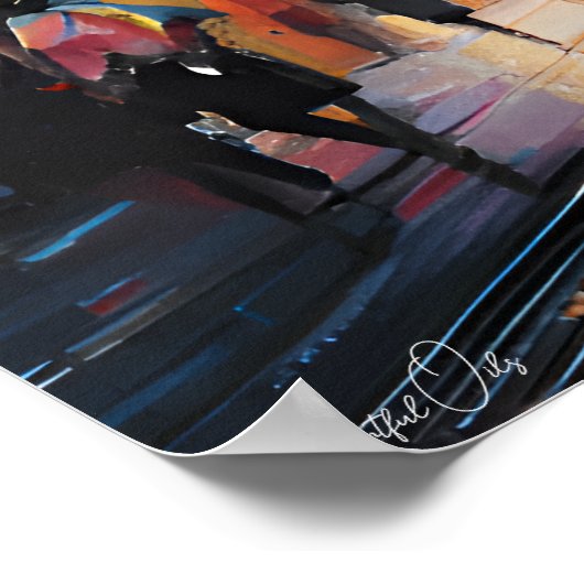 ポスター |東京，日本 |アート (角)