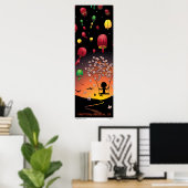 ポスター – 流れの中 (ホームオフィス)