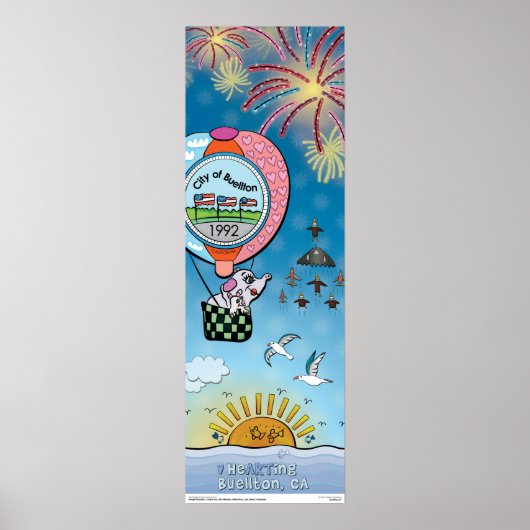 ポスター – 海抜 (正面)