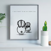 ポスター |私はあなたの側にいたい