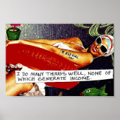 ポスター – 私は多くのことをよく行う (正面)