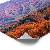 ポスター – 秋のスキーゲレンデ (角)