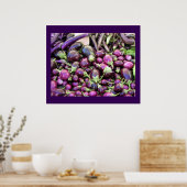 ポスター – 紫の野菜 (キッチン)