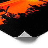 ポスター – 自然 – サンセット–9 (角)