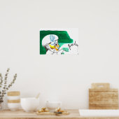 ポスター「自由」 ポスター (キッチン)