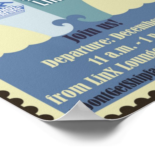 ポスター – 船型 (角)