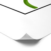 ポスター – 薄紫 (角)