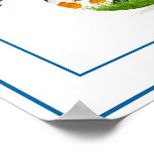 ポスター – 蝶12"x 12" (角)