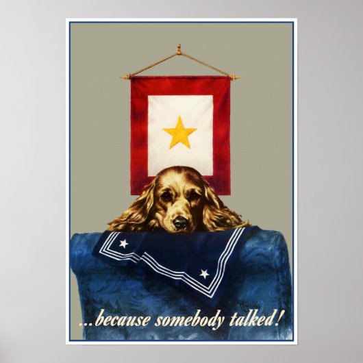 ポスター:誰かが話した ポスター (正面)