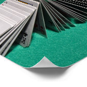 ポスター：遊のカードトランプのポーカーDomino ポスター (角)