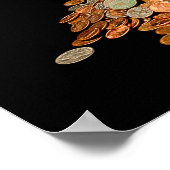 ポスター – 銀行を壊す – ピギー銀行を壊した (角)