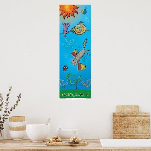 ポスター – 閉じる (キッチン)