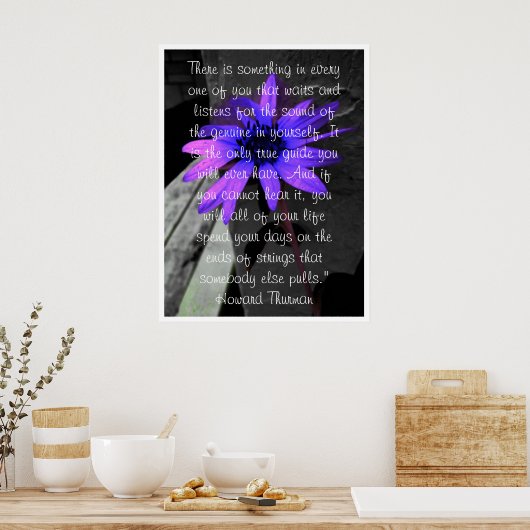 ポスター、雨滴付き大きなひまわりインスピレーション ポスター (キッチン)