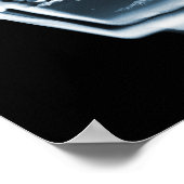 ポスター – 青リラックスX線骨格浴時間 (角)