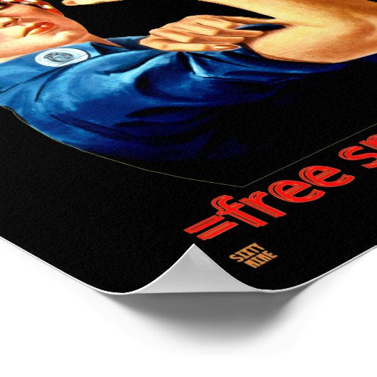 ポスター「革命...」 ポスター (角)