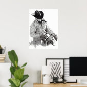 ポスター『馬の調馬師』 ポスター (ホームオフィス)