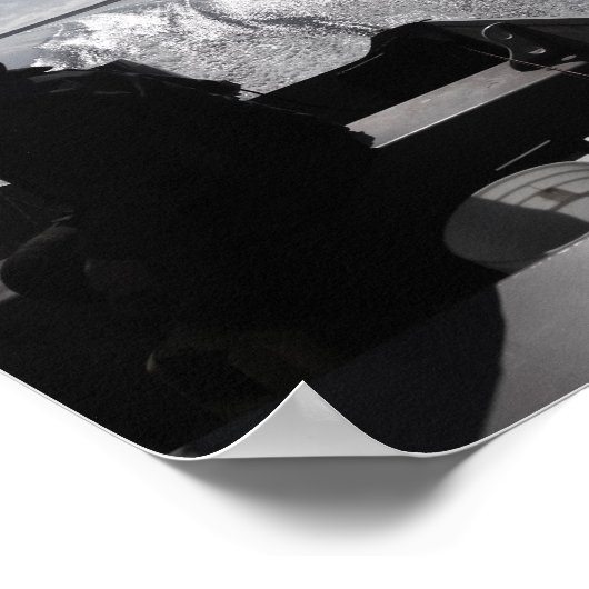 ポスター – 魚釣り純幸福 (角)