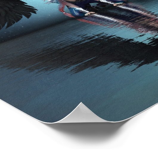 ポスター 黒い天使 (角)