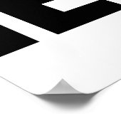 ポスター – 12.5 x 23 (ポートレート)、半光沢仕上げ (角)