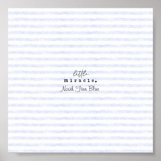 ポスター(15,2 x 15,2cm) – リトルミラクル ポスター (正面)