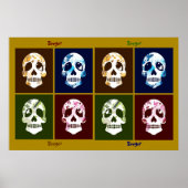 ポスター – 8スカル (正面)