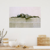 ポスター、ADONIS SLEEPS – 水平フリップバージョン ポスター (キッチン)