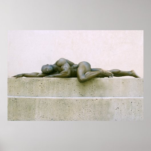 ポスター、ADONIS SLEEPS – 水平フリップバージョン ポスター (正面)