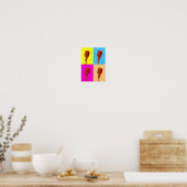 ポスター – Art ポップ・アートの Microphone (キッチン)