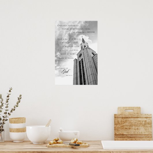 ポスター – Boston Massachusetts LDS Temple (キッチン)