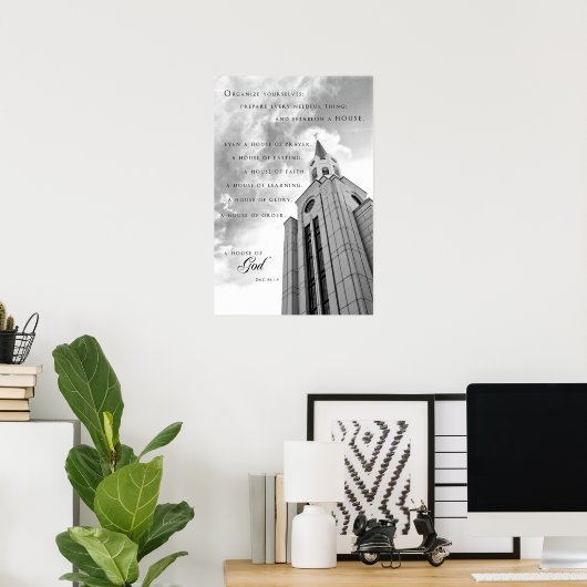 ポスター – Boston Massachusetts LDS Temple (ホームオフィス)