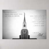 ポスター – Boston Massachusetts LDS Temple 2 (正面)
