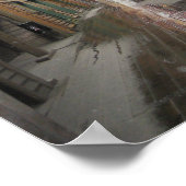 ポスター： Bryggen Walkway, Bergen, Norway ポスター (角)