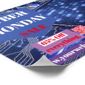 ポスター – Cyber Monday Sale (角)