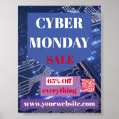 ポスター – Cyber Monday Sale (正面)