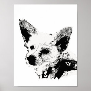 ポスター – Dog with Kerchef