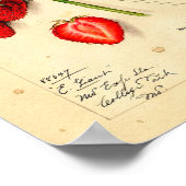 ポスター – Eaton Early Giant Strawberry (角)