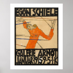 ポスター: EGON SCHIELE : 1914 -1915 ポスター