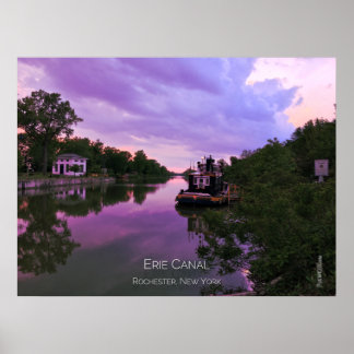 ポスター – Erie Canal at Sunset